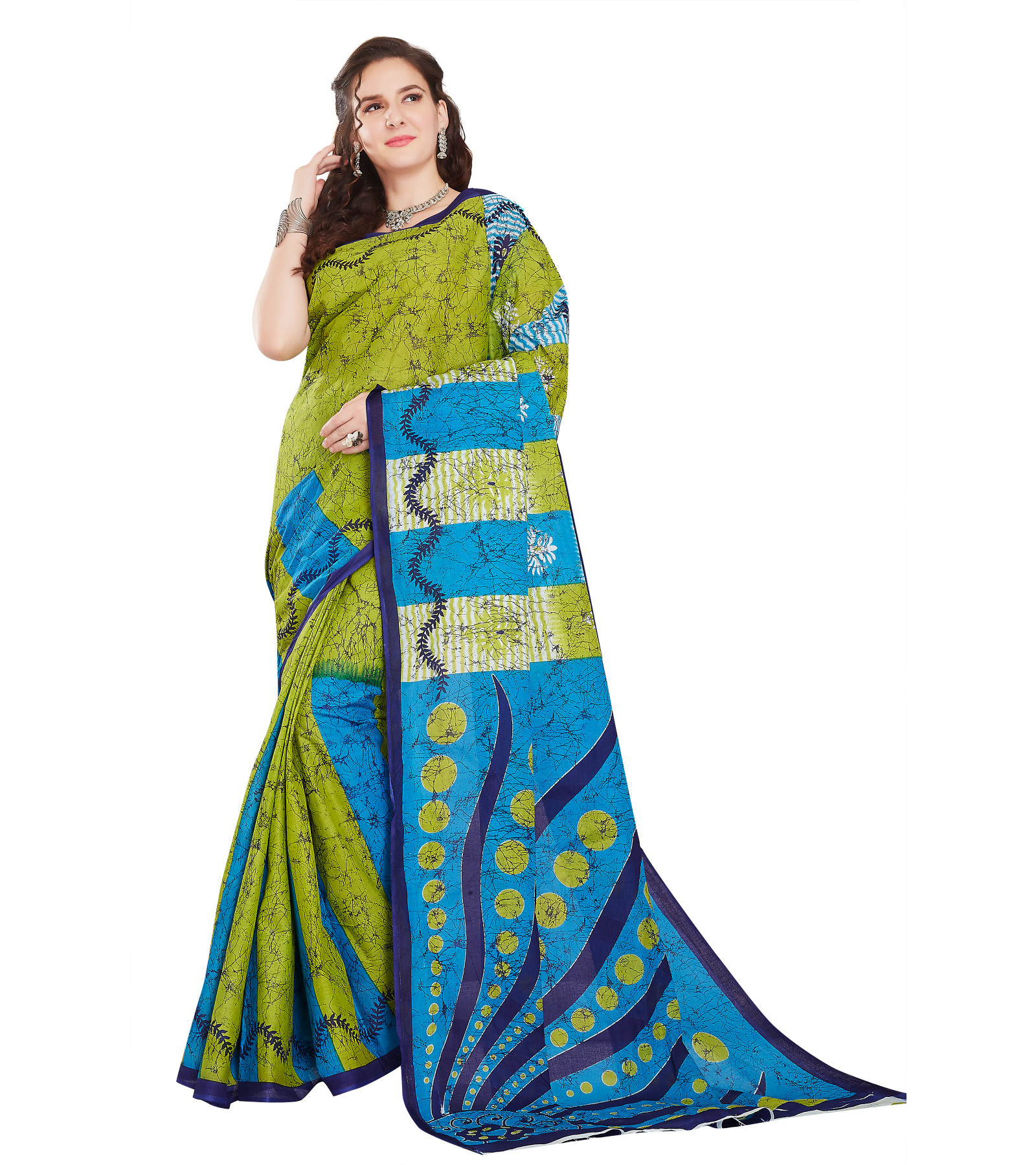  Exclusive Womens Pure Cotton Printed Sarees 